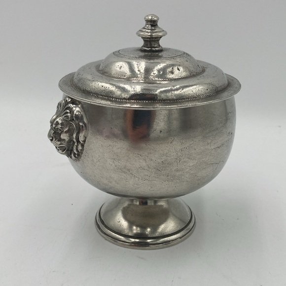 pewter Other - Pewter Goblet with Lid